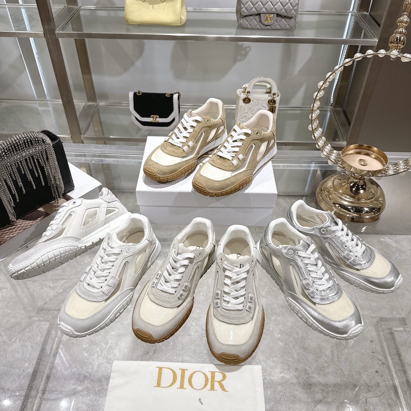 디올 신상 Run'n'Dior 스니커즈