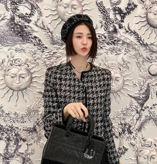 박하선 픽 #디올 레이디백