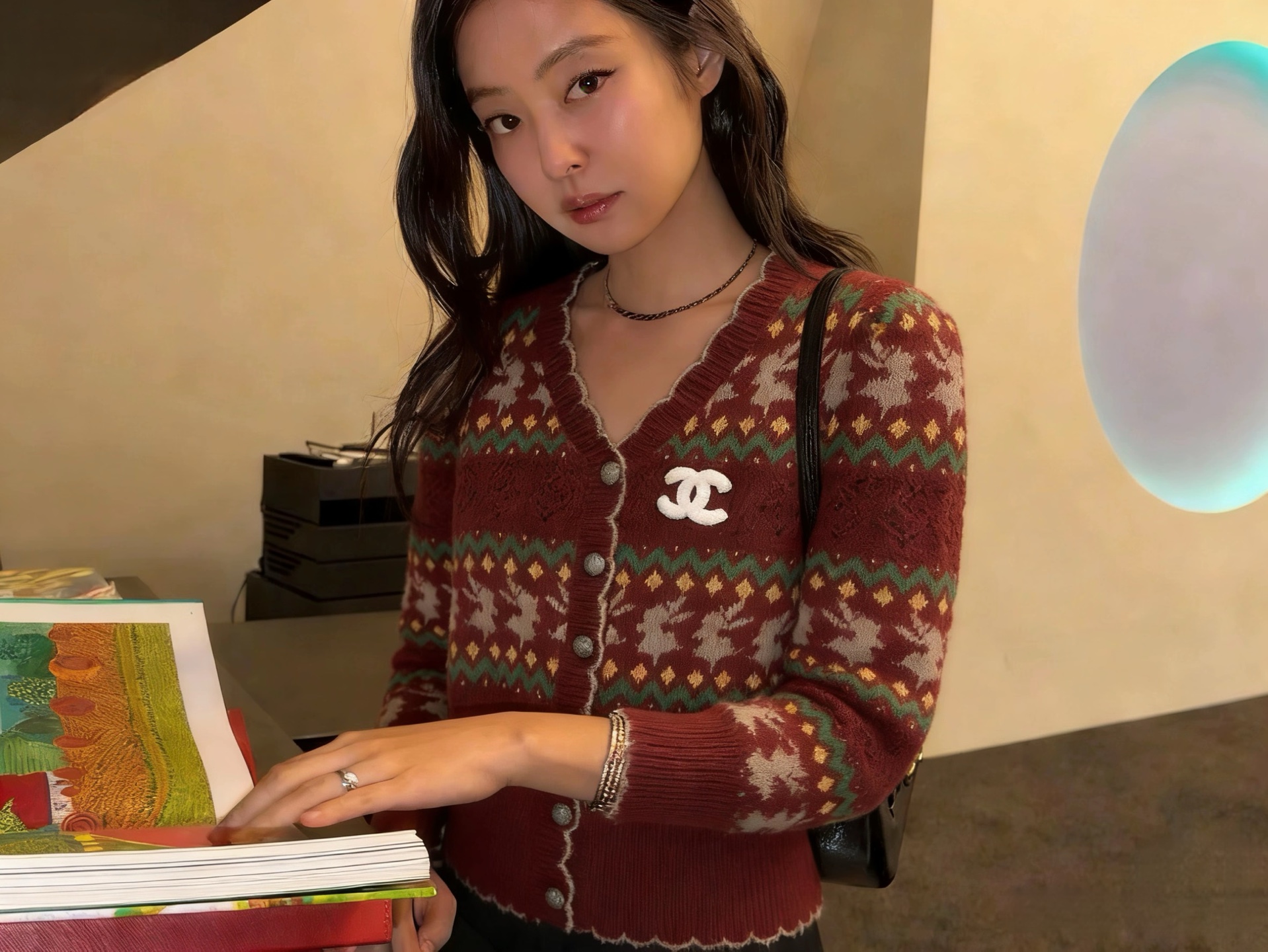 샤넬 가디건